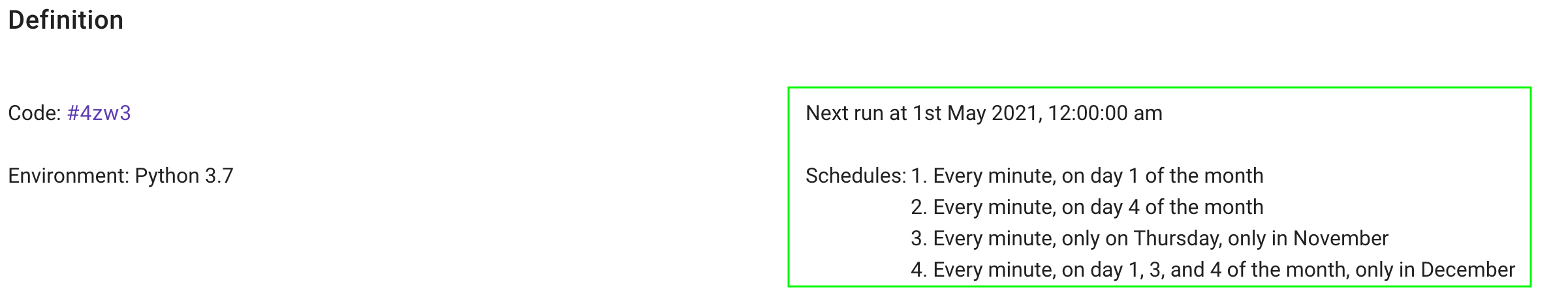 Schedule your Job in AskAnna